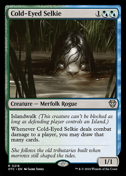 Cold-Eyed Selkie 218