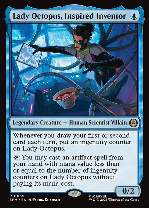 Lady Octopus, Inspired Inventor 35
