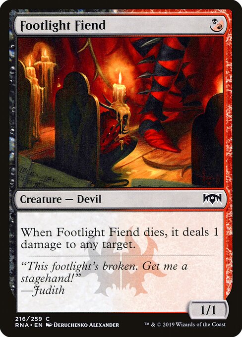 Footlight Fiend 216