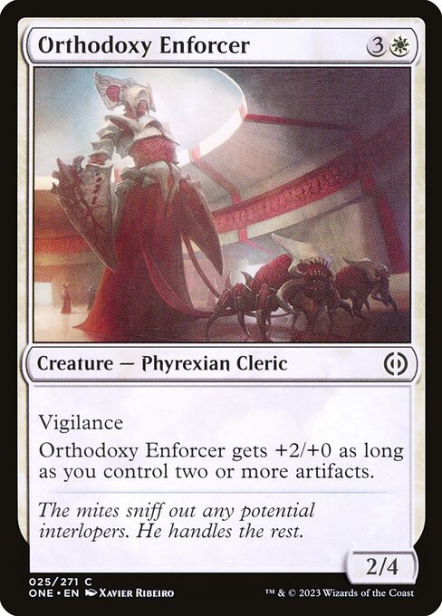 Orthodoxy Enforcer 25
