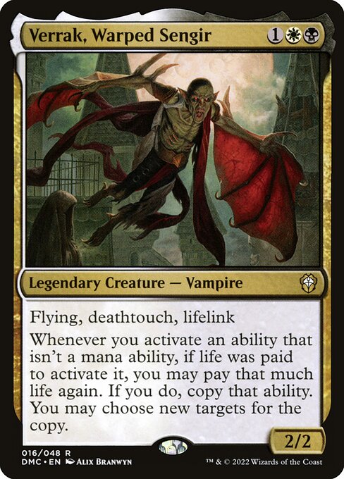 Verrak, Warped Sengir 16