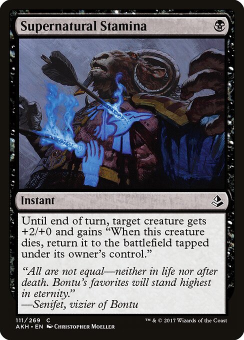 Supernatural Stamina 111