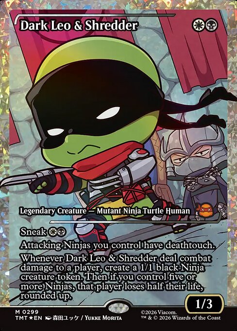 Dark Leo & Shredder 299