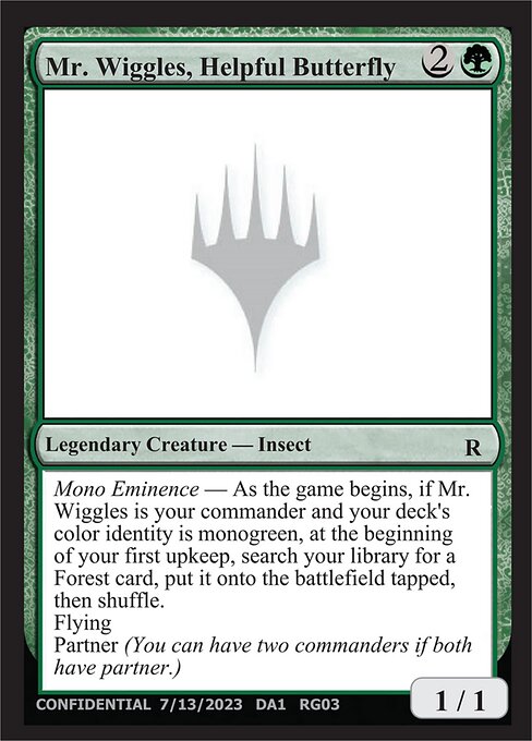 Mr. Wiggles, Helpful Butterfly RG03b