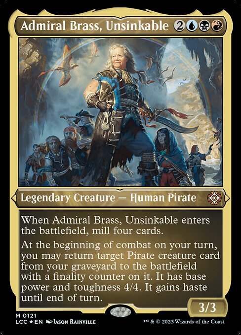 Admiral Brass, Unsinkable 121