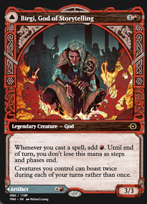Birgi, God of Storytelling // Harnfel, Horn of Bounty 88320