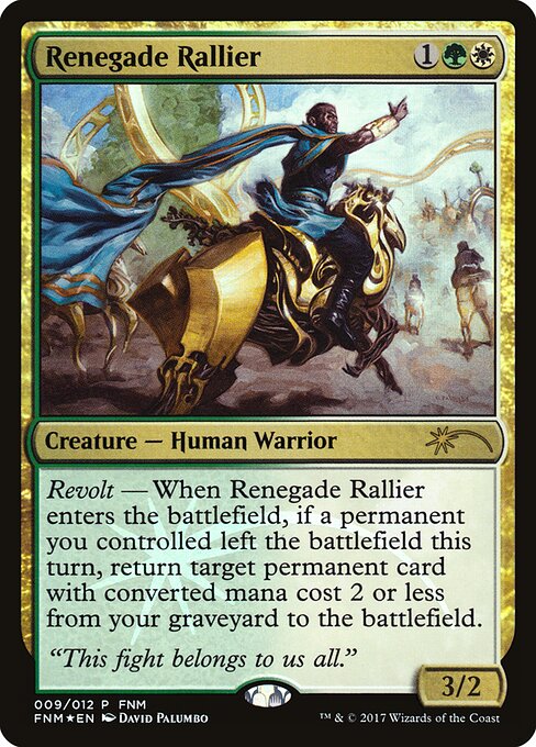Renegade Rallier 9