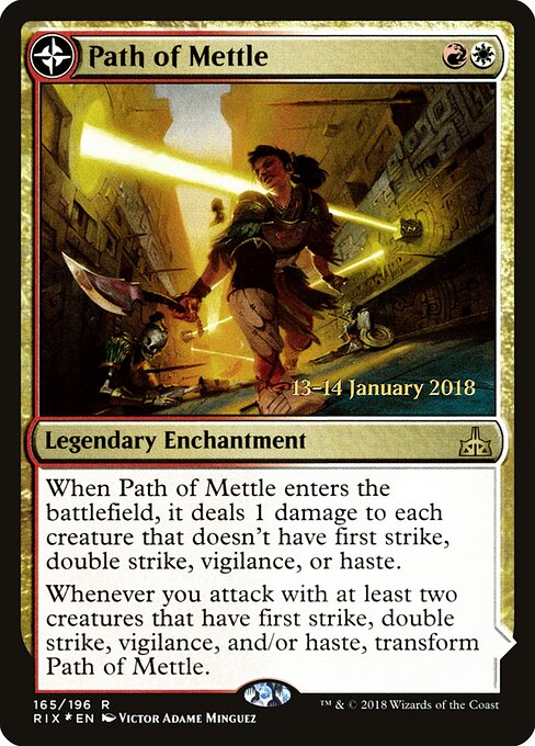 Path of Mettle // Metzali, Tower of Triumph 165s