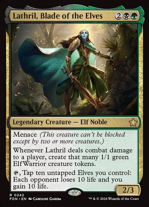 Lathril, Blade of the Elves 242