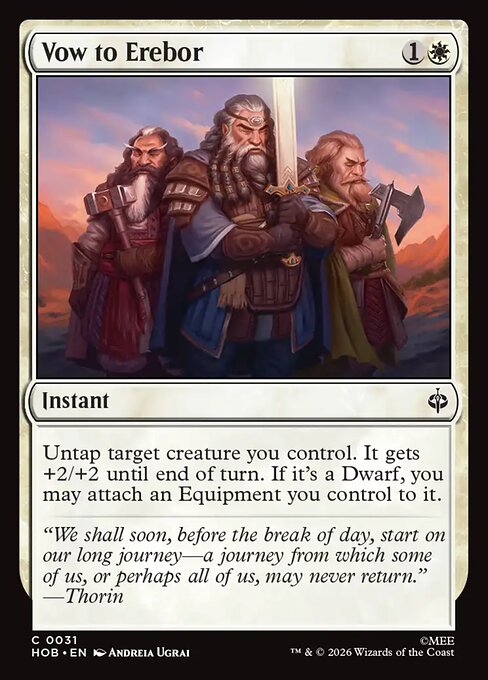 Vow to Erebor 31