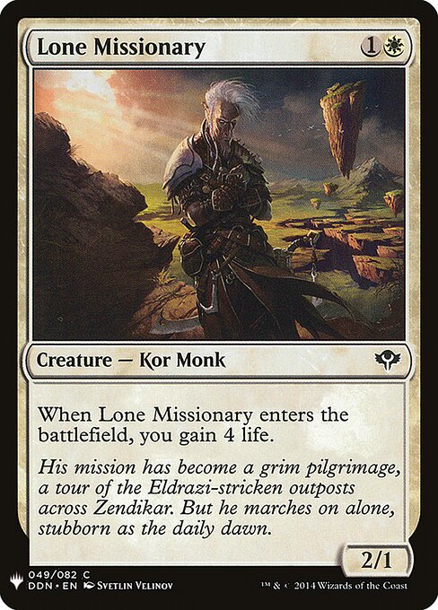Lone Missionary DDN-49