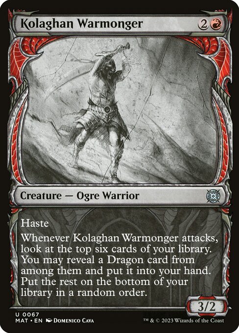 Kolaghan Warmonger 67