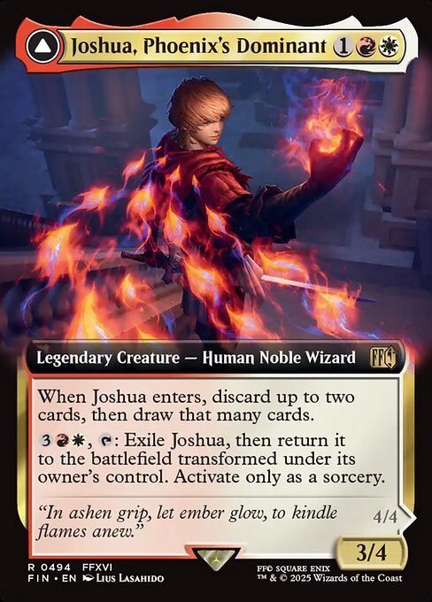 Joshua, Phoenix's Dominant // Phoenix, Warden of Fire 494