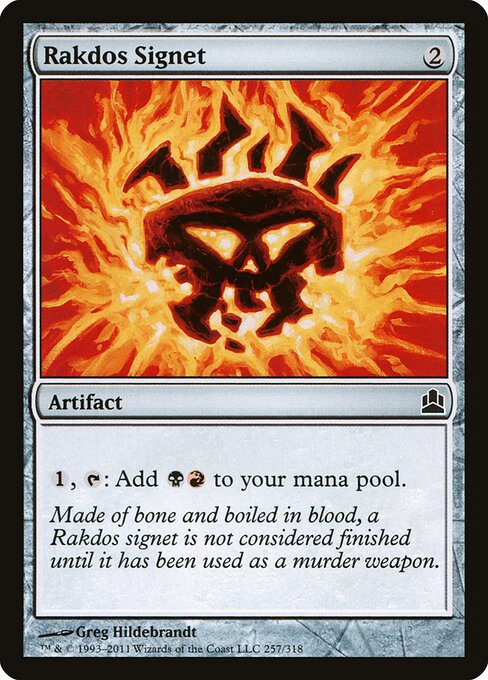 Rakdos Signet 257