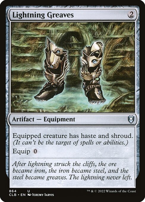Lightning Greaves 864