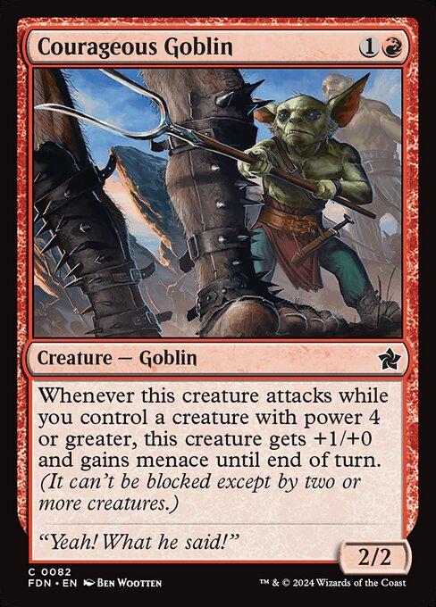 Courageous Goblin 82