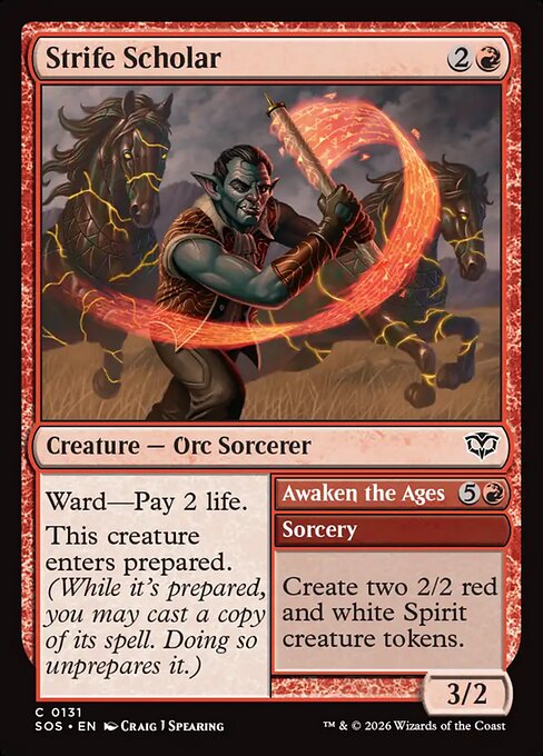 Strife Scholar // Awaken the Ages 131