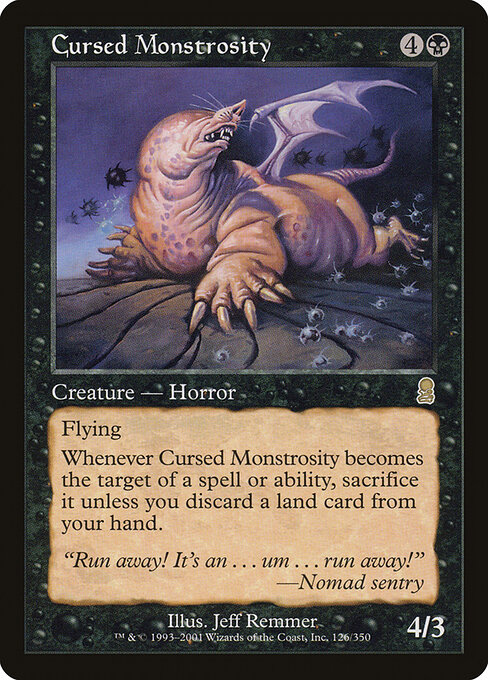 Cursed Monstrosity 126