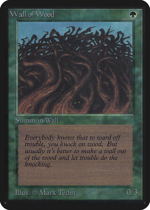 Wall of Wood 225