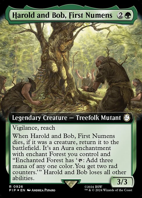 Harold and Bob, First Numens 926