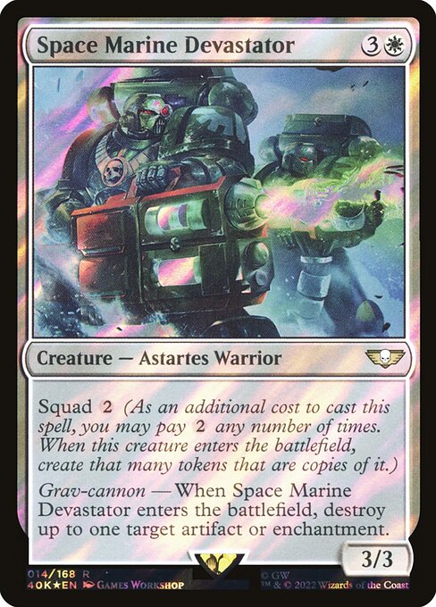 Space Marine Devastator 14★