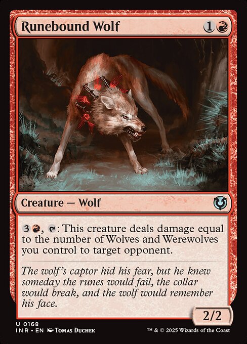 Runebound Wolf 168