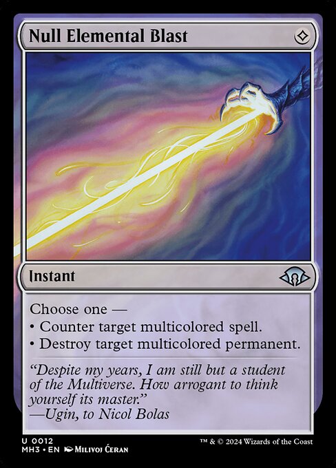 Null Elemental Blast 12
