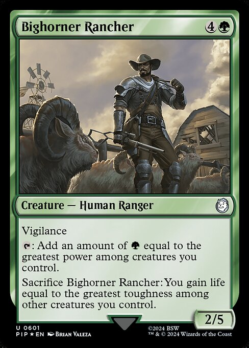 Bighorner Rancher 601