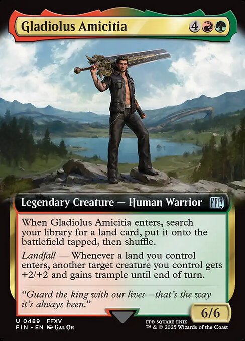 Gladiolus Amicitia 489