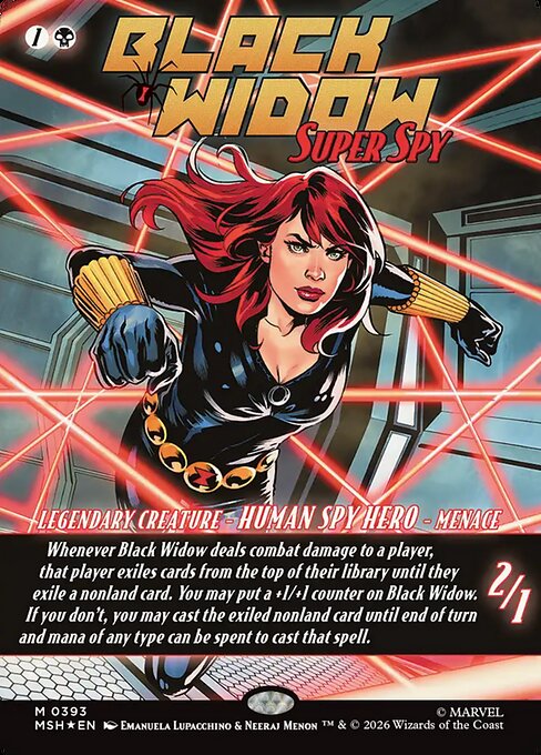 Black Widow, Super Spy 393