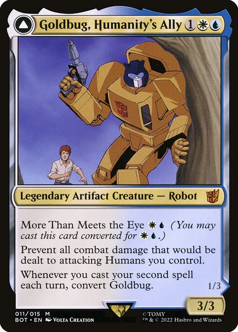 Goldbug, Humanity's Ally // Goldbug, Scrappy Scout 11