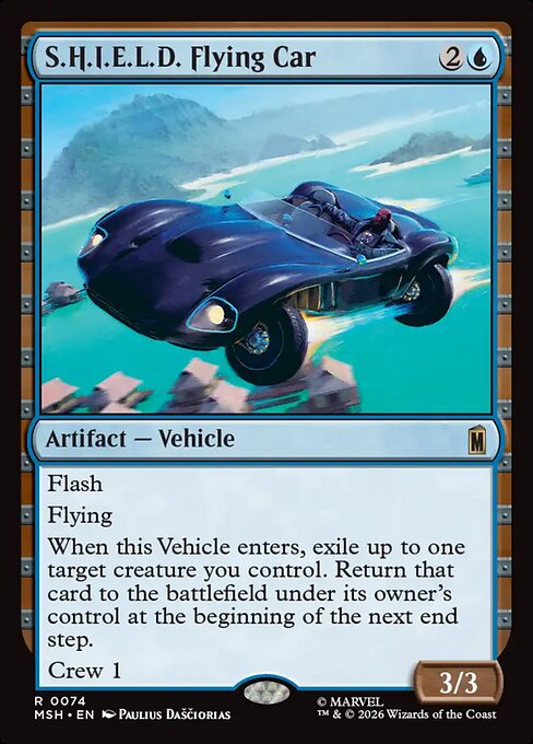S.H.I.E.L.D. Flying Car 74
