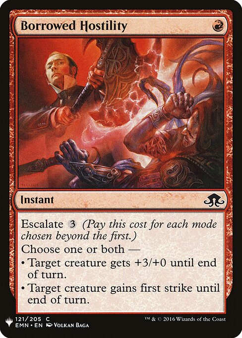 Borrowed Hostility EMN-121