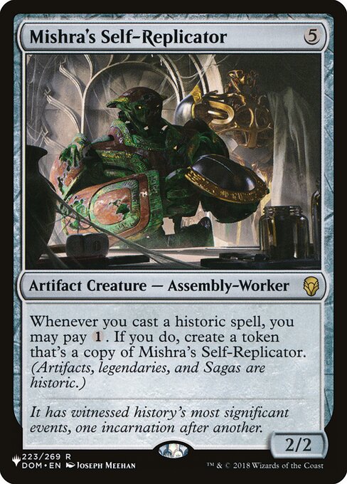 Mishra's Self-Replicator DOM-223