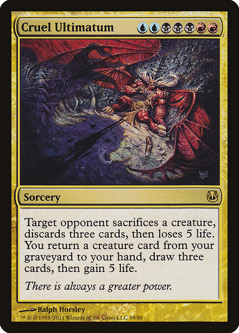 Cruel Ultimatum 69