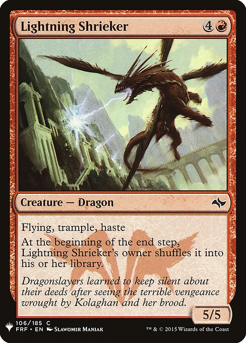 Lightning Shrieker FRF-106