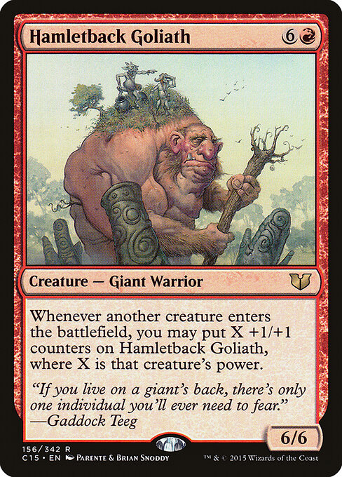 Hamletback Goliath 156