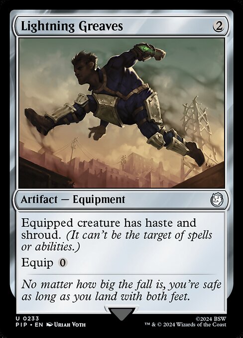Lightning Greaves 233