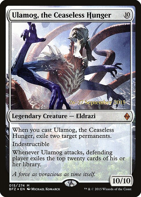 Ulamog, the Ceaseless Hunger 15s