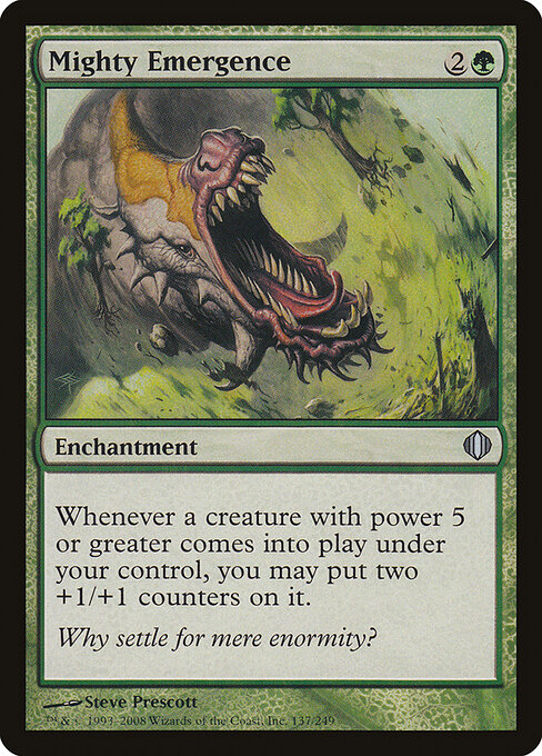 Mighty Emergence 137