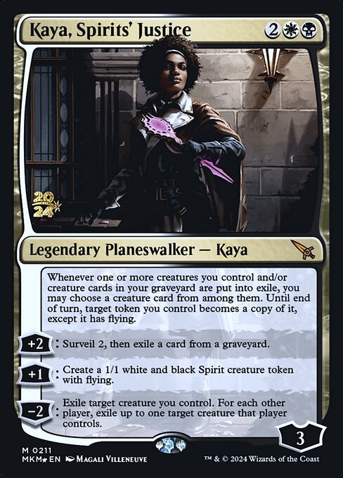 Kaya, Spirits' Justice 211s