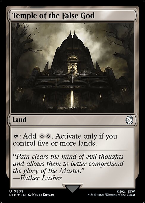 Temple of the False God 839