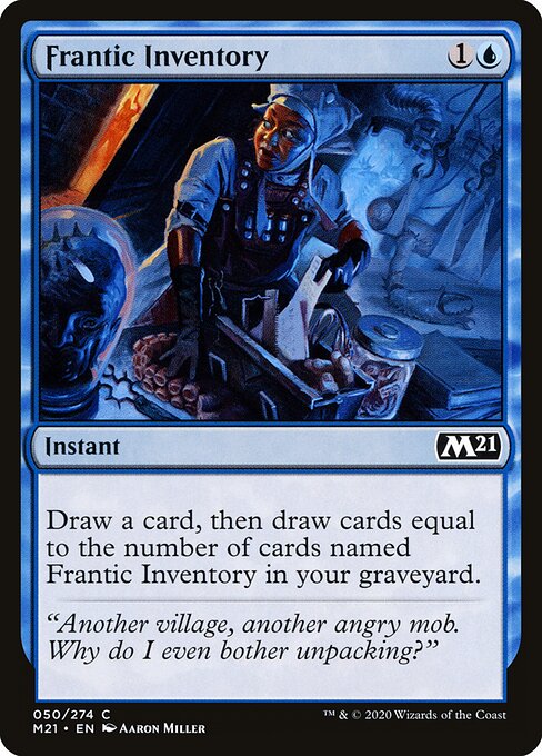 Frantic Inventory 50