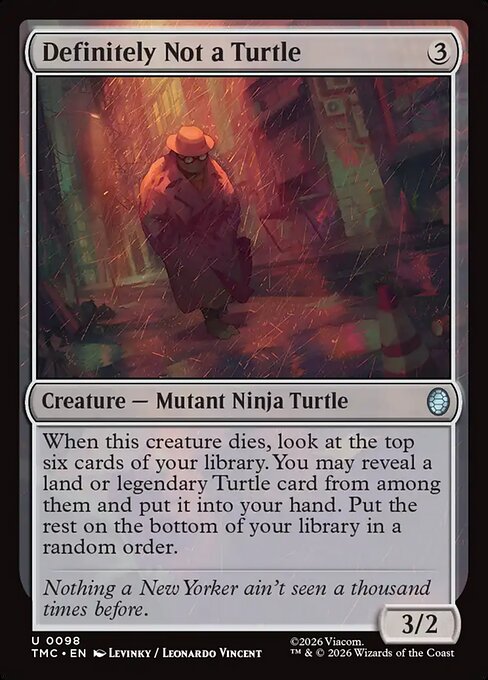 Definitely Not a Turtle 98