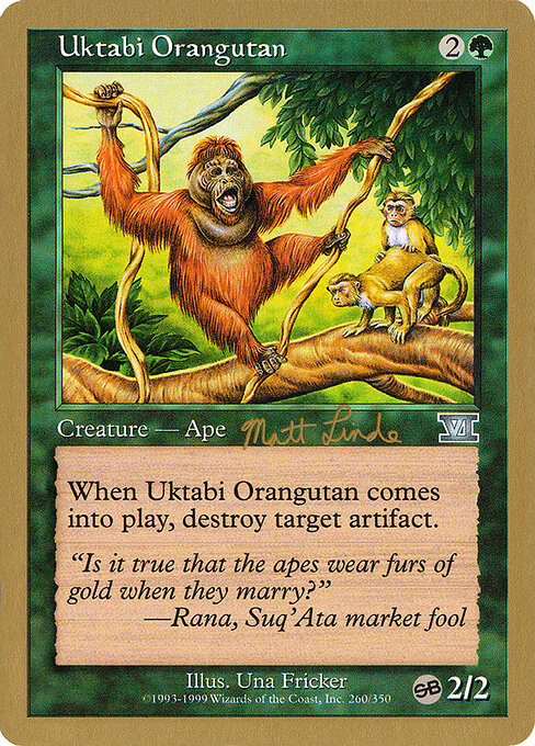 Uktabi Orangutan ml260sb