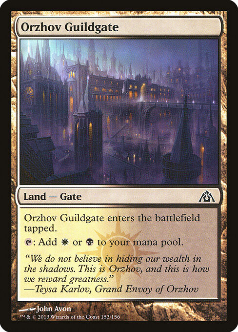 Orzhov Guildgate 153