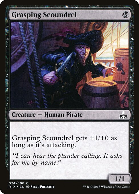 Grasping Scoundrel 74