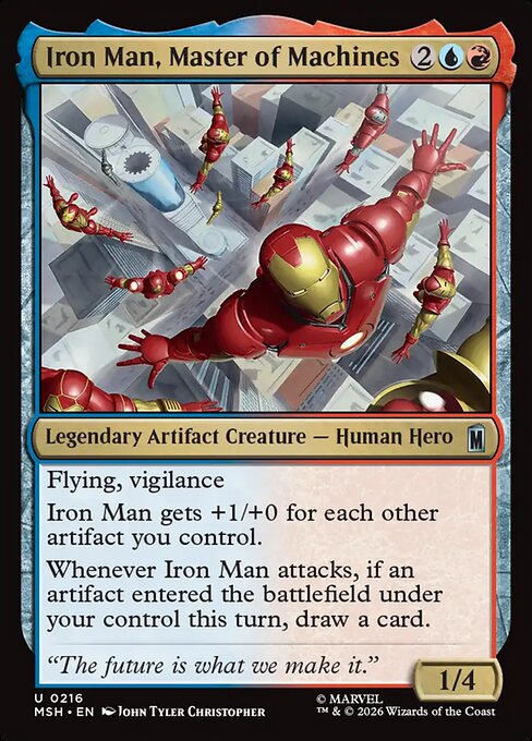 Iron Man, Master of Machines 216