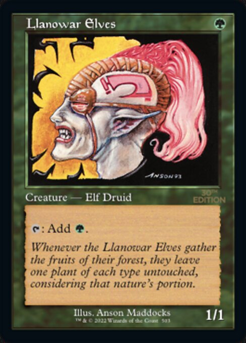 Llanowar Elves 503