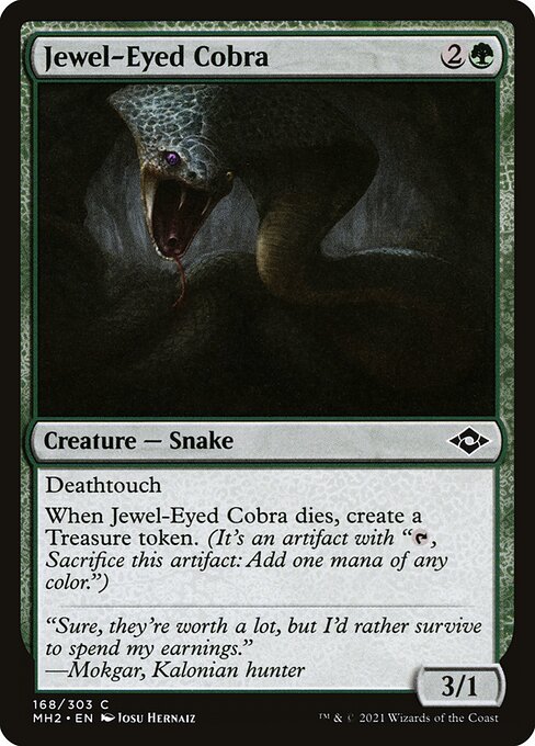 Jewel-Eyed Cobra 168
